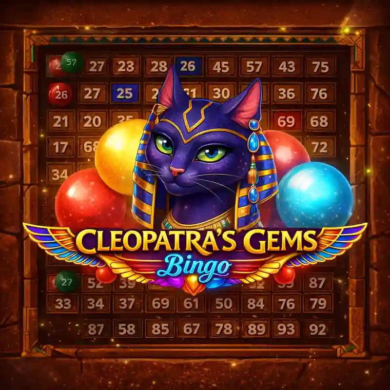 Cleopatra's Gems Bingo Game Logo